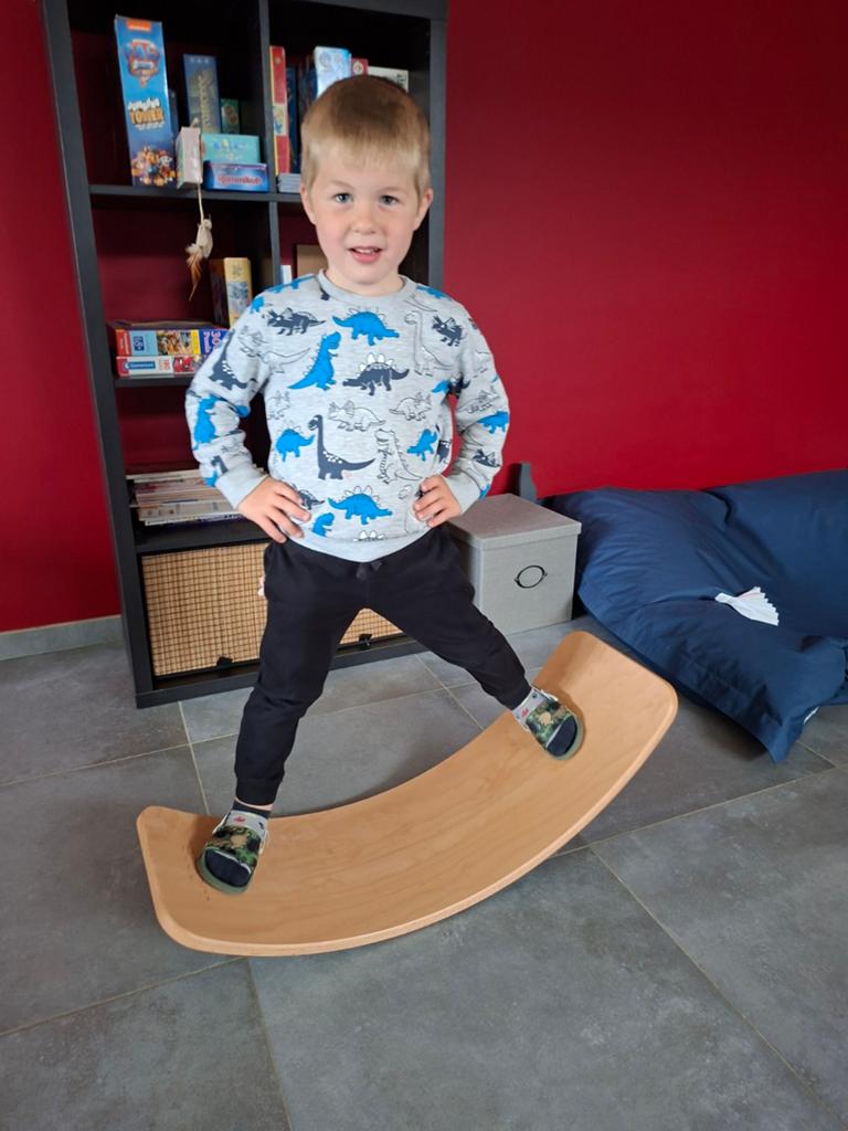Wobbel plank kinder speel en stabiliteitsplank, Enlèvement, Comme neuf