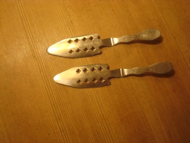 2 cuillères à absinthe, Antiek en Kunst, Ophalen