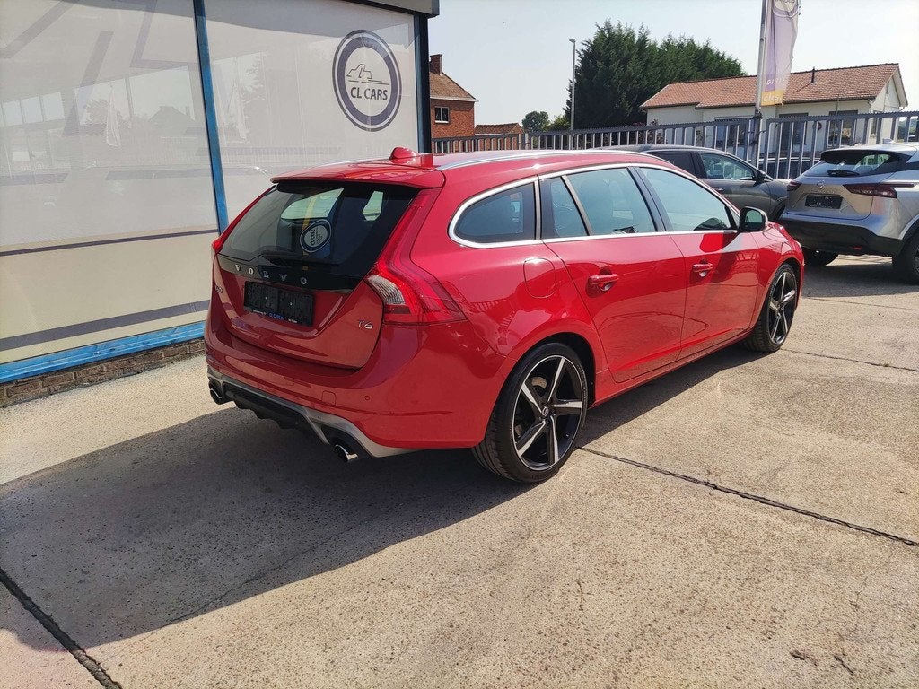 Volvo V60 V60 T6/306pk/Geartronic/R Design/Navi/Leder/Camera, Auto's, Automaat, Gebruikt, Overige kleuren, 1969 cc