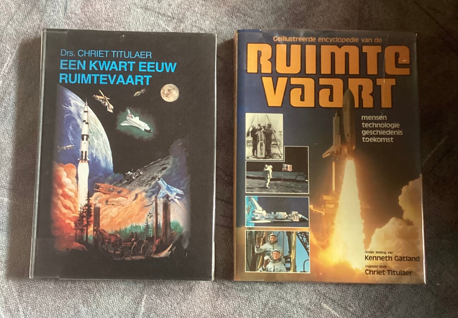 BOEKEN - Ruimtevaart - Chriet Titulaer, Ophalen of Verzenden, Zo goed als nieuw, Natuurwetenschap