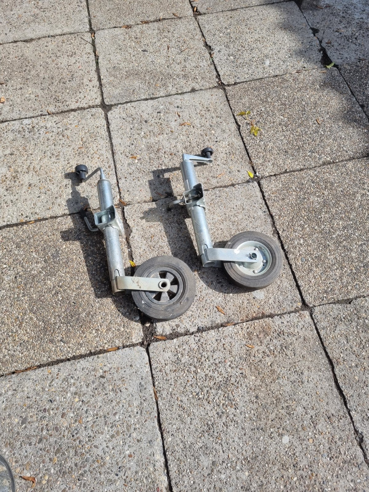 steunwiel voor aanhangwagen, Ophalen, Nieuw