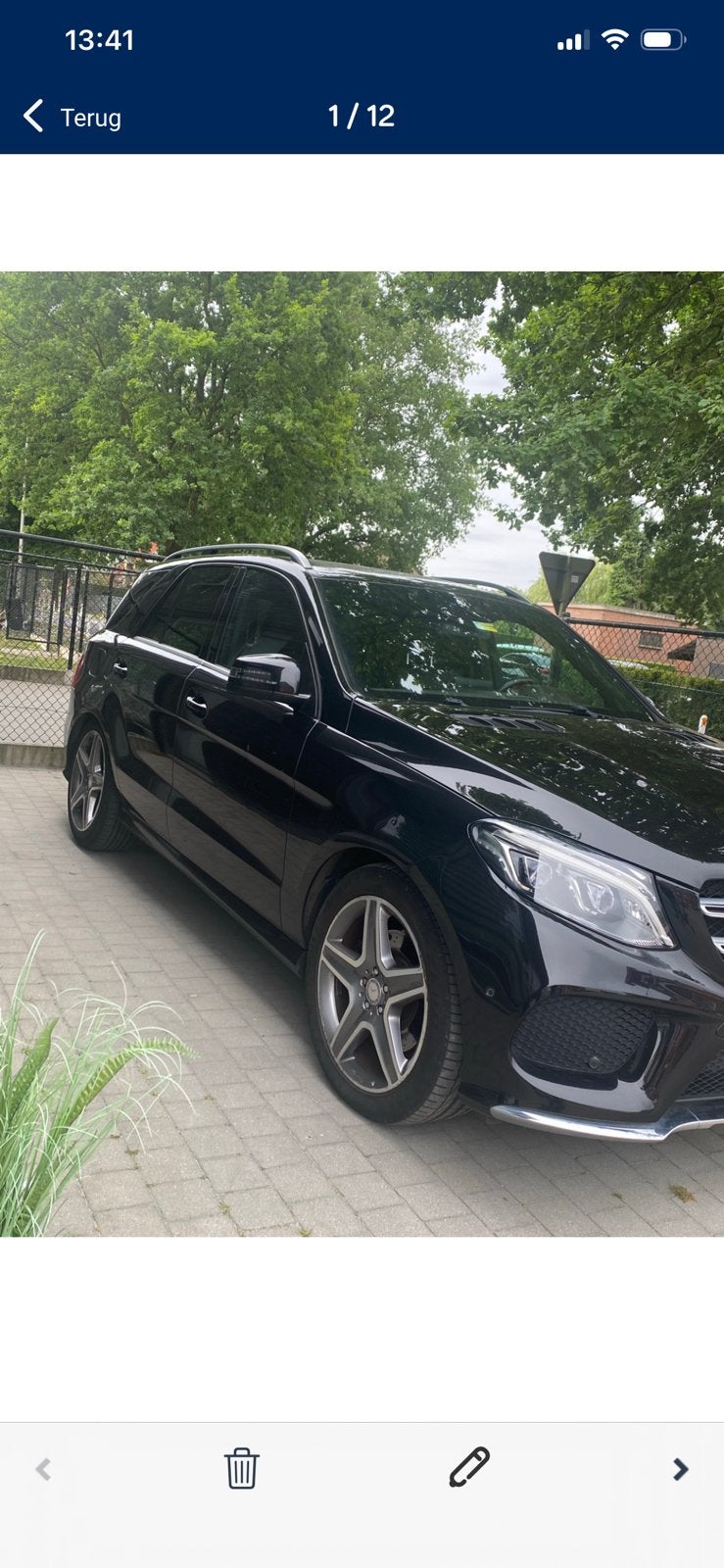 Mercedes gle 2017 bj. 4x4 2.5L 18.500, Auto's, Automaat, Euro 6, Diesel, Particulier