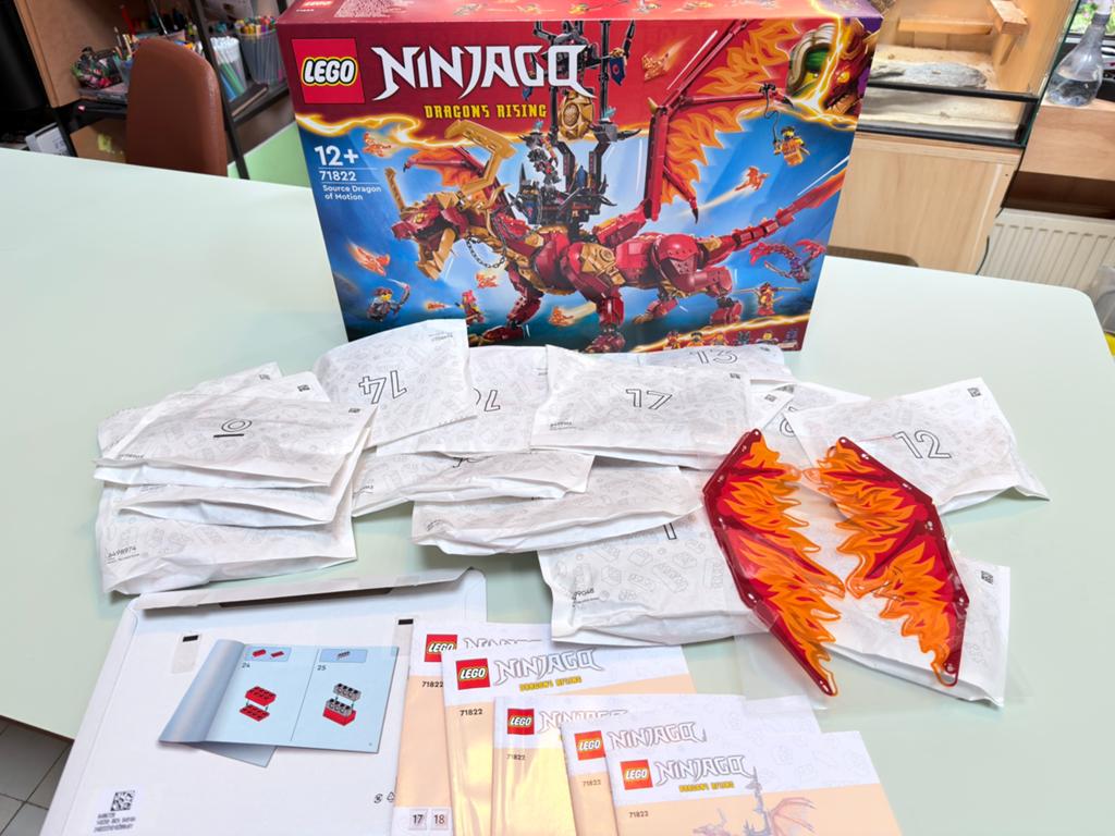 Lego Ninjago 71822 - volledig en uitgesorteerd, Ophalen of Verzenden, Zo goed als nieuw, Lego, Ninjago