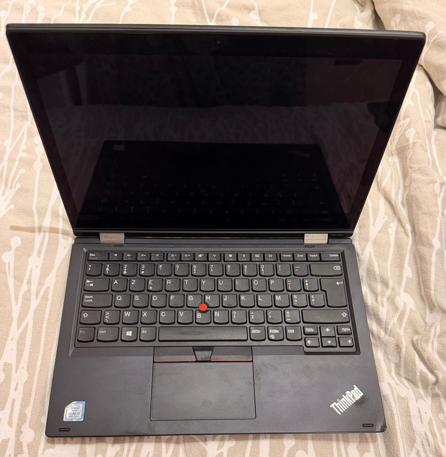 Lenovo ThinkPad Yoga L380/L390 – 13,3" Touchscreen, Computers en Software, Windows Laptops, Ophalen of Verzenden, Gebruikt, Azerty