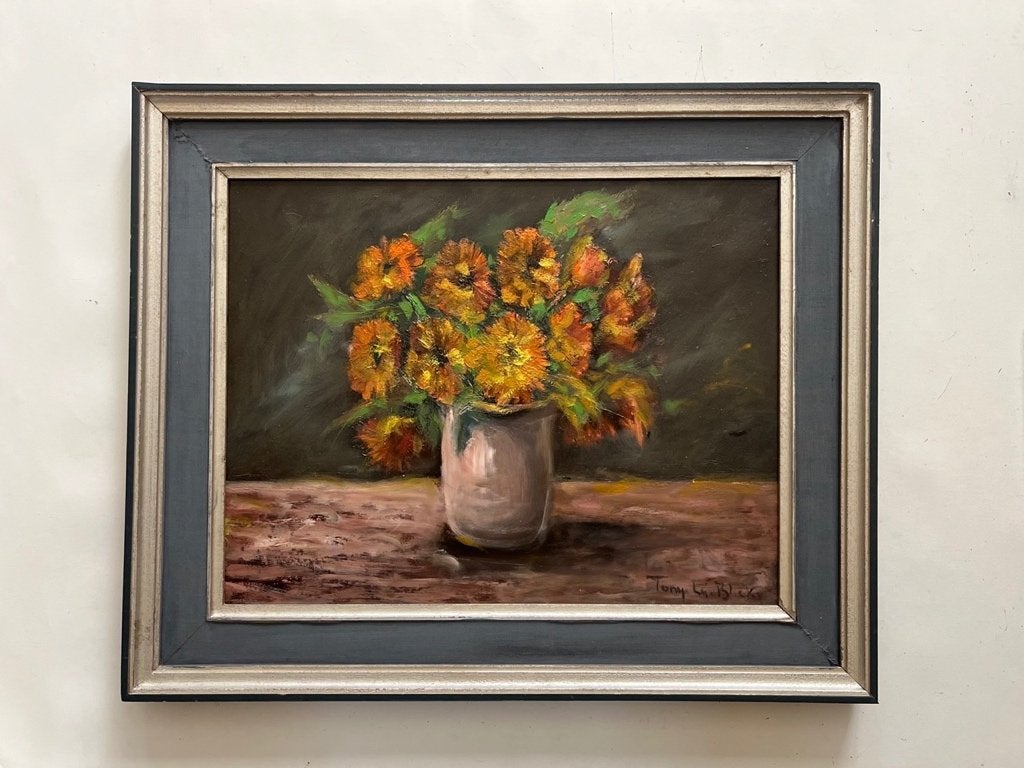 Stilleven Schilderij, Paneel, Stilleven, Ophalen of Verzenden, Olieverf