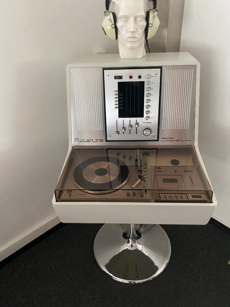 Rosita Commander vintage Hifi, Ophalen, Refurbished, Cassettedeck, Philips