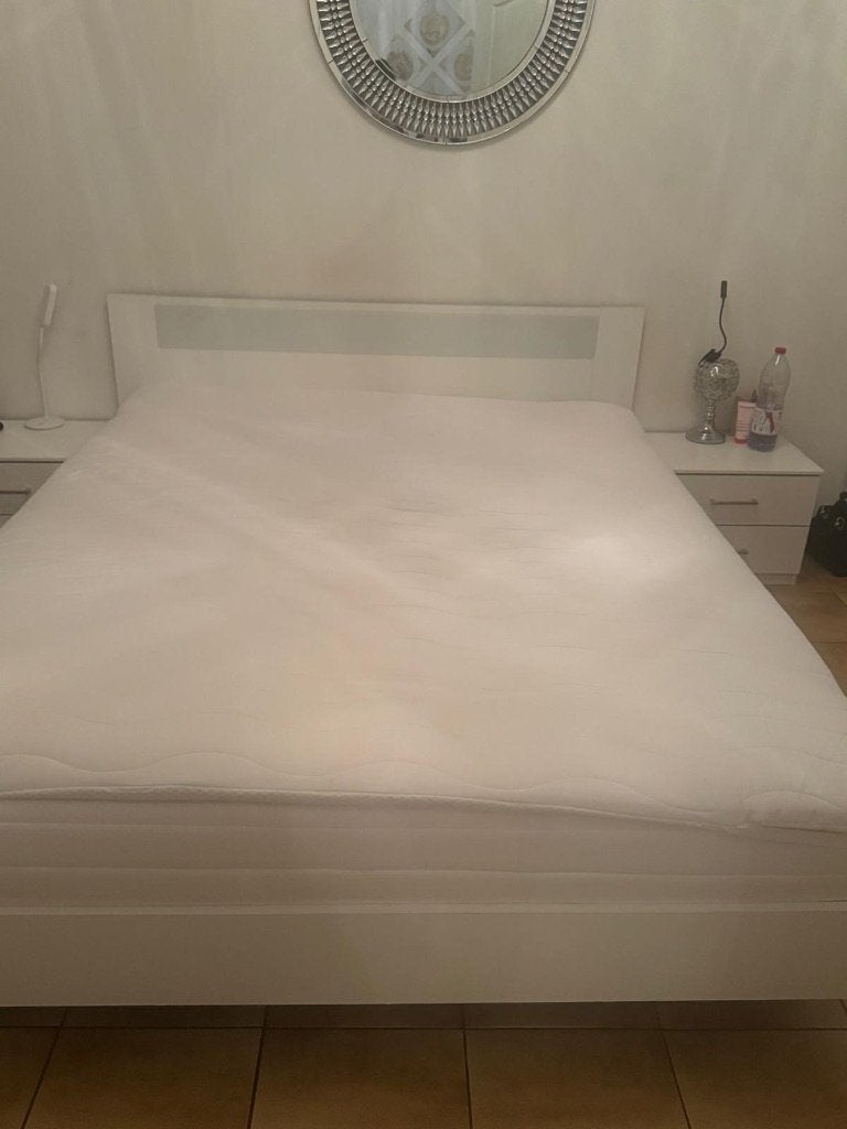 Tweepersoonsbed, Ophalen, Zo goed als nieuw, Tweepersoons, Overige kleuren