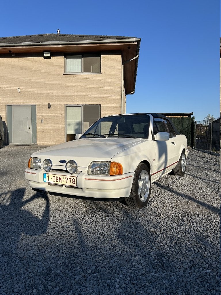 Ford Escort Cabrio XR3i 1.6i de 1988 avec 77 Kw, Autos, Escort, Achat, Cabriolet, 2 portes