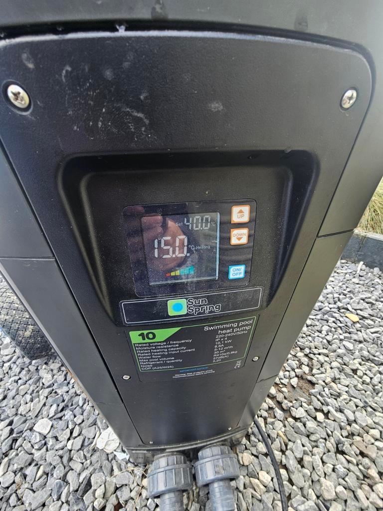 Zwembad warmtepomp 10kw, Ophalen