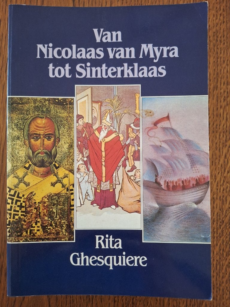 Livre de Nicolas de Myra au Père Noël., Enlèvement ou Envoi, Utilisé, Ghesquiere