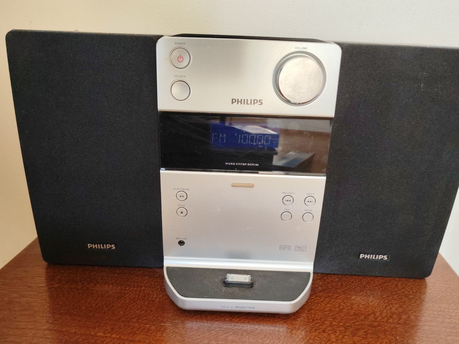 Philips iPod, FM, extra stereo, Cd-speler, Philips, Microset
