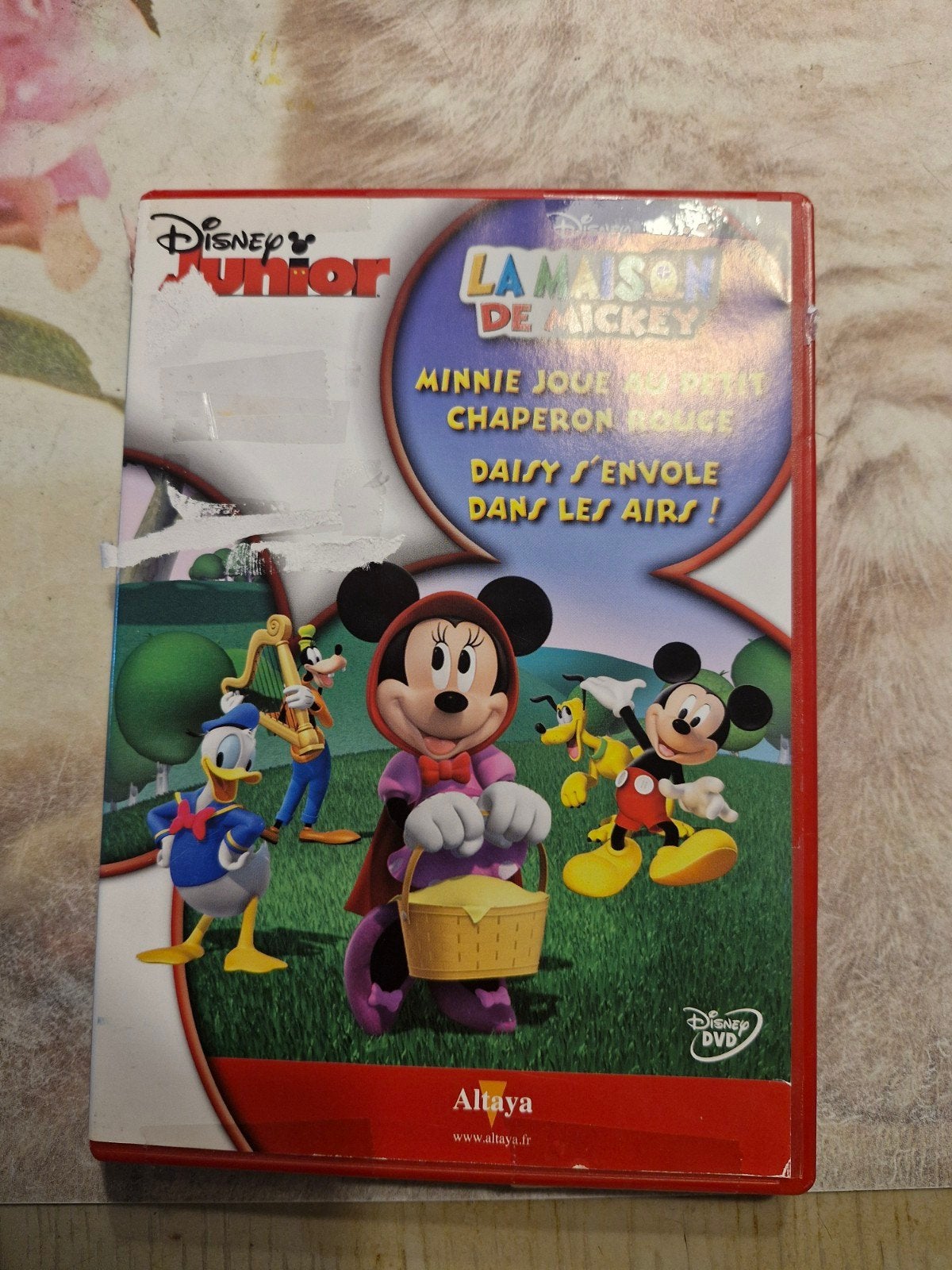 dvd disney minnie joue au petit chaperon rouge daisy senvol, Enlèvement ou Envoi, Comme neuf, Français