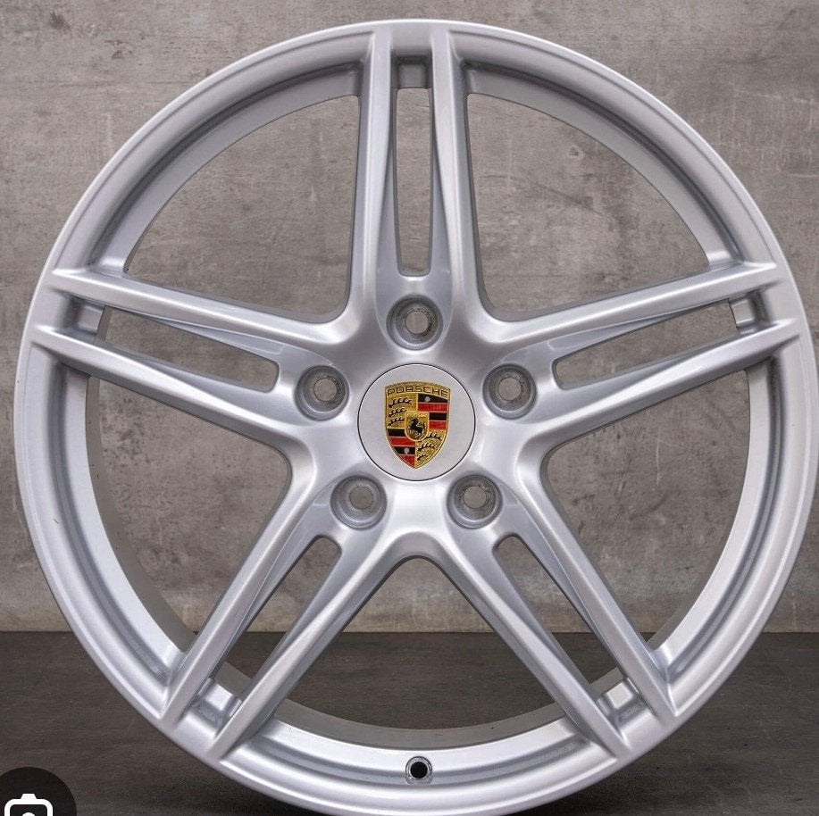4 jantes alu, 19, Porsche origine, 911, 991.2, c4, Enlèvement, Utilisé
