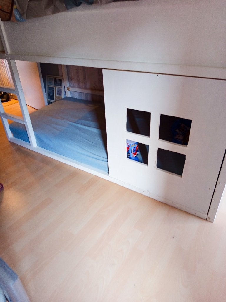 Lit enfant., Enfants & Bébés, Chambre d'enfant | Lits superposés & Lits mezzanines, Enlèvement, Utilisé, Lit mi-hauteur mezzanine