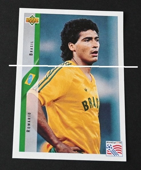 Coupe du monde Upperdeck, États-Unis 94/Brésil/Romario, Envoi, Neuf, Affiche, Image ou Autocollant