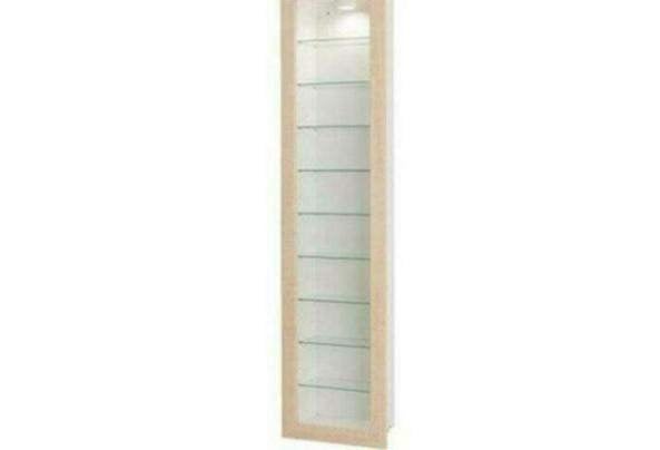 Ikea vitrine kast BERTBY, Avec tablette(s), Moins de 25 cm, Autres essences de bois, Comme neuf