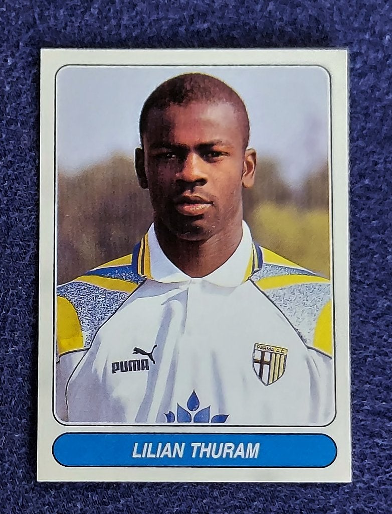 Panini sticker voetbal ' Eur. Football Stars - L. Thuram ', Ophalen of Verzenden, Nieuw, Poster, Plaatje of Sticker