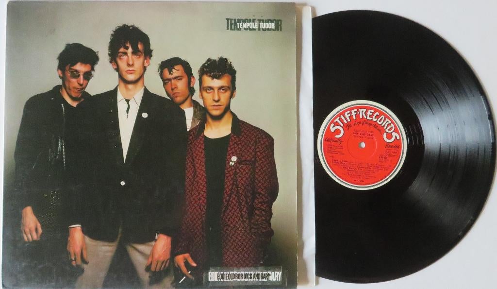 Tempole Tudor - The shape of things that win. Lp + single., Gebruikt, Overige genres, 1980 - 1989, Ophalen of Verzenden
