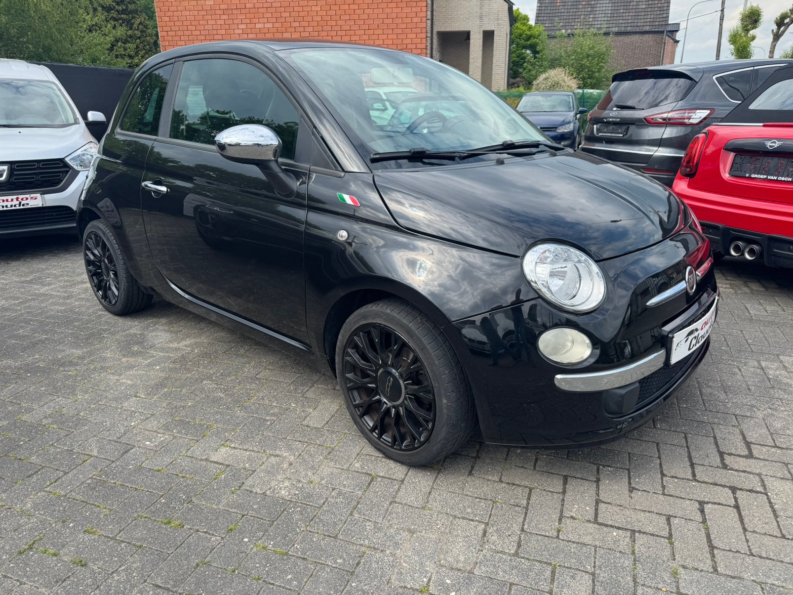 Fiat 500 1200 sport, Auto's, Fiat, Voorwielaandrijving, 4 zetels, Zwart, 4 cilinders