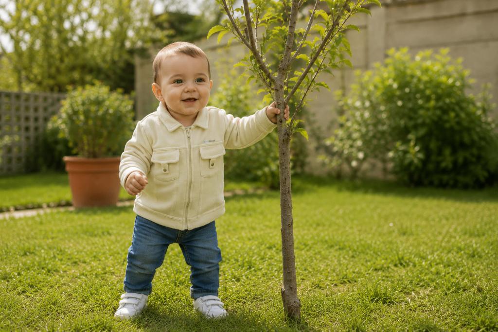 L6.Gilet zippé beige Little Baby Company – Taille 74, Kinderen en Baby's, Babykleding | Maat 74, Little Baby Company, Ophalen of Verzenden