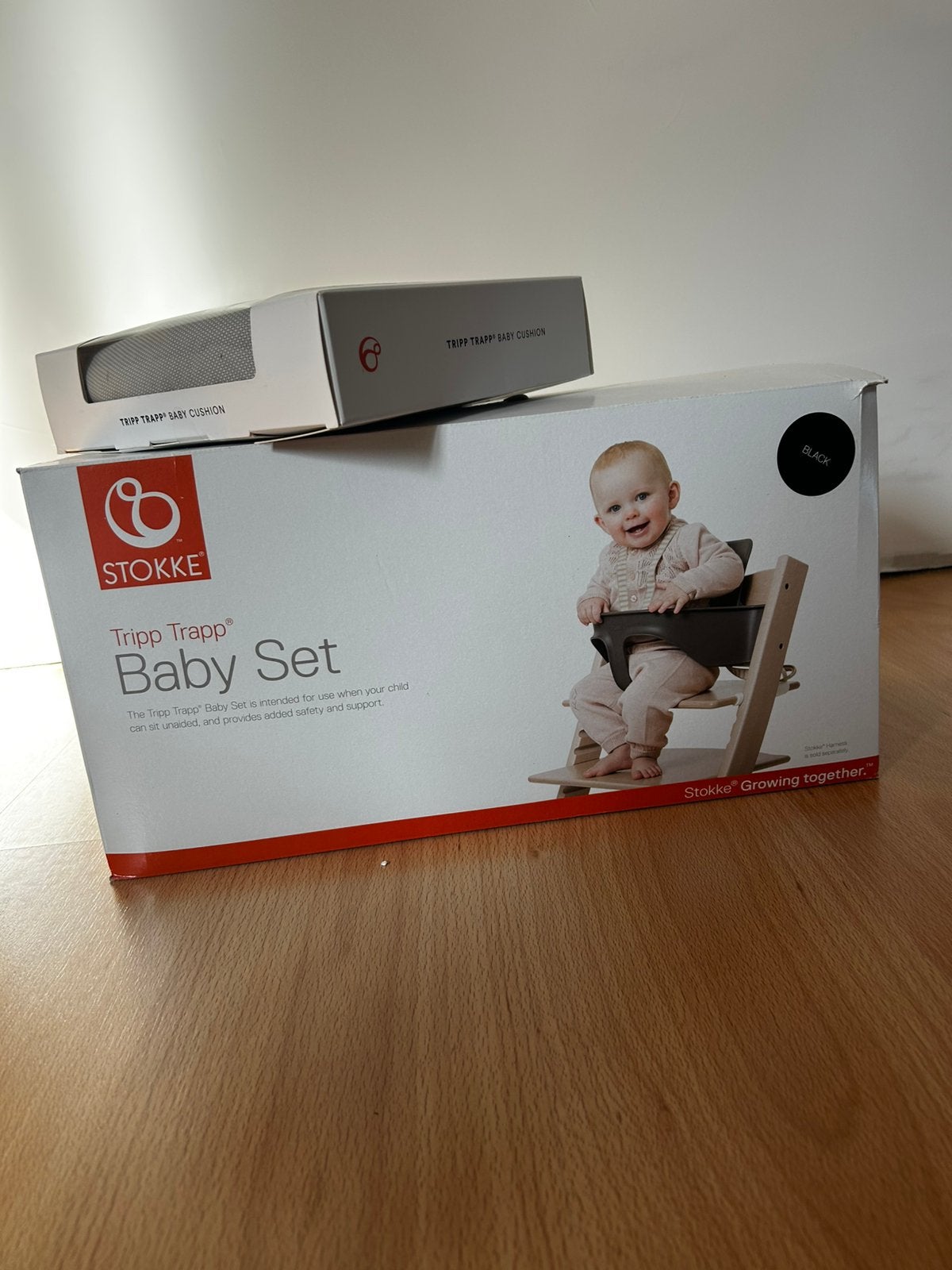 Tripp trapp babyset, Kinderen en Baby's, Kinderstoelen, Ophalen, Zo goed als nieuw