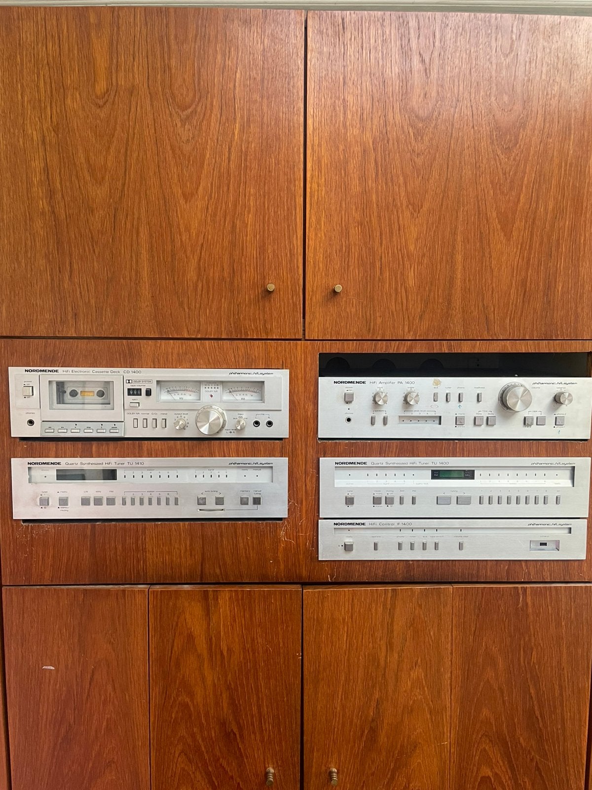 Nordmende Philharmonic HiFi System 1400 jaren 80, Huis en Inrichting, Ophalen, Gebruikt