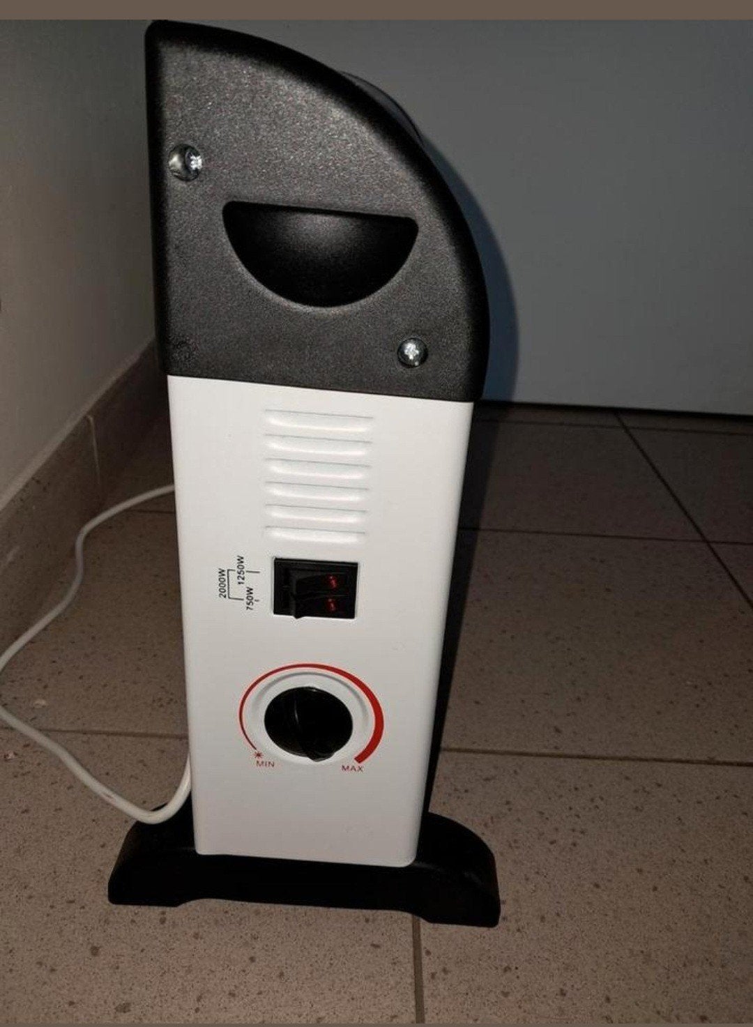 Convectorkachel 750, 1250, 2000 Watt, Enlèvement, Neuf