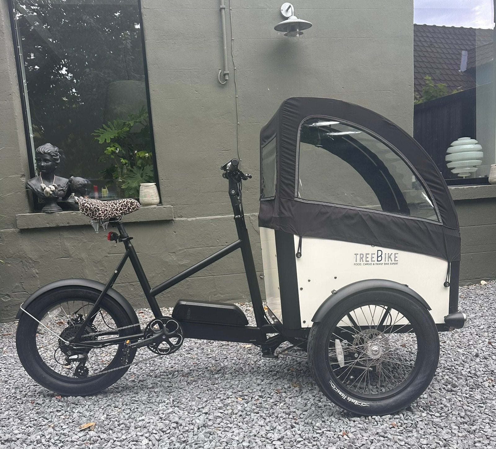 TREEBIKE FAMILY, Elektrisch, Zo goed als nieuw, 2 kinderen, Schijfrem