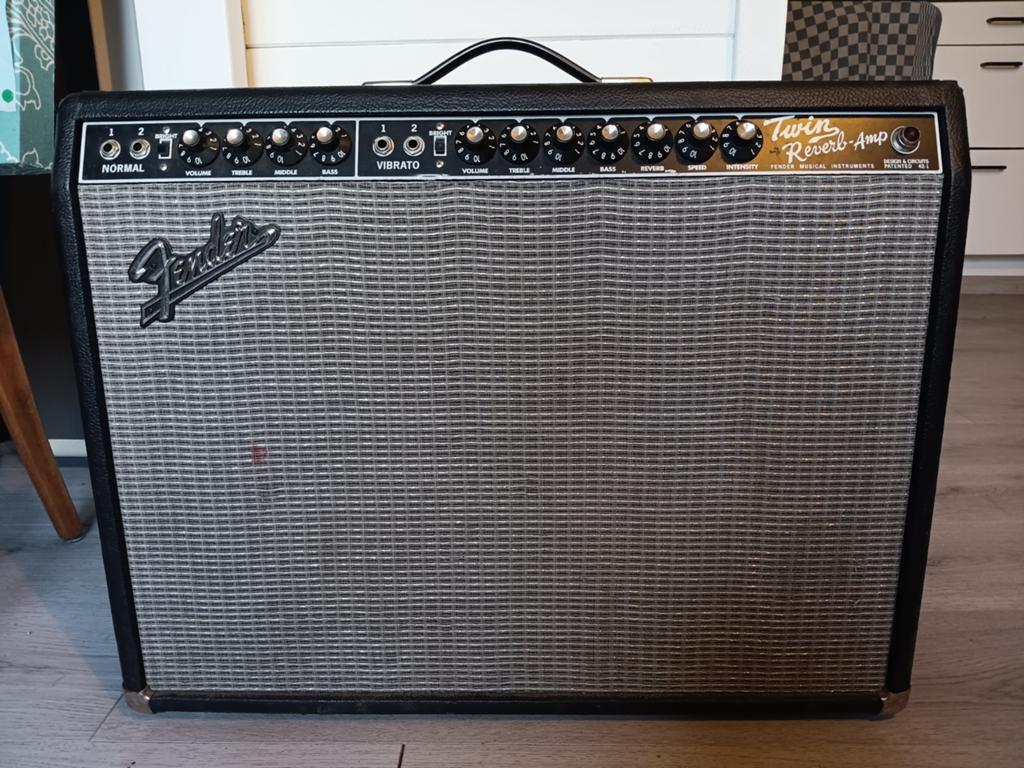 Fender ’65 Twin Reverb Reissue – recent onderhouden, Musique & Instruments, Amplis | Basse & Guitare, Enlèvement, Utilisé