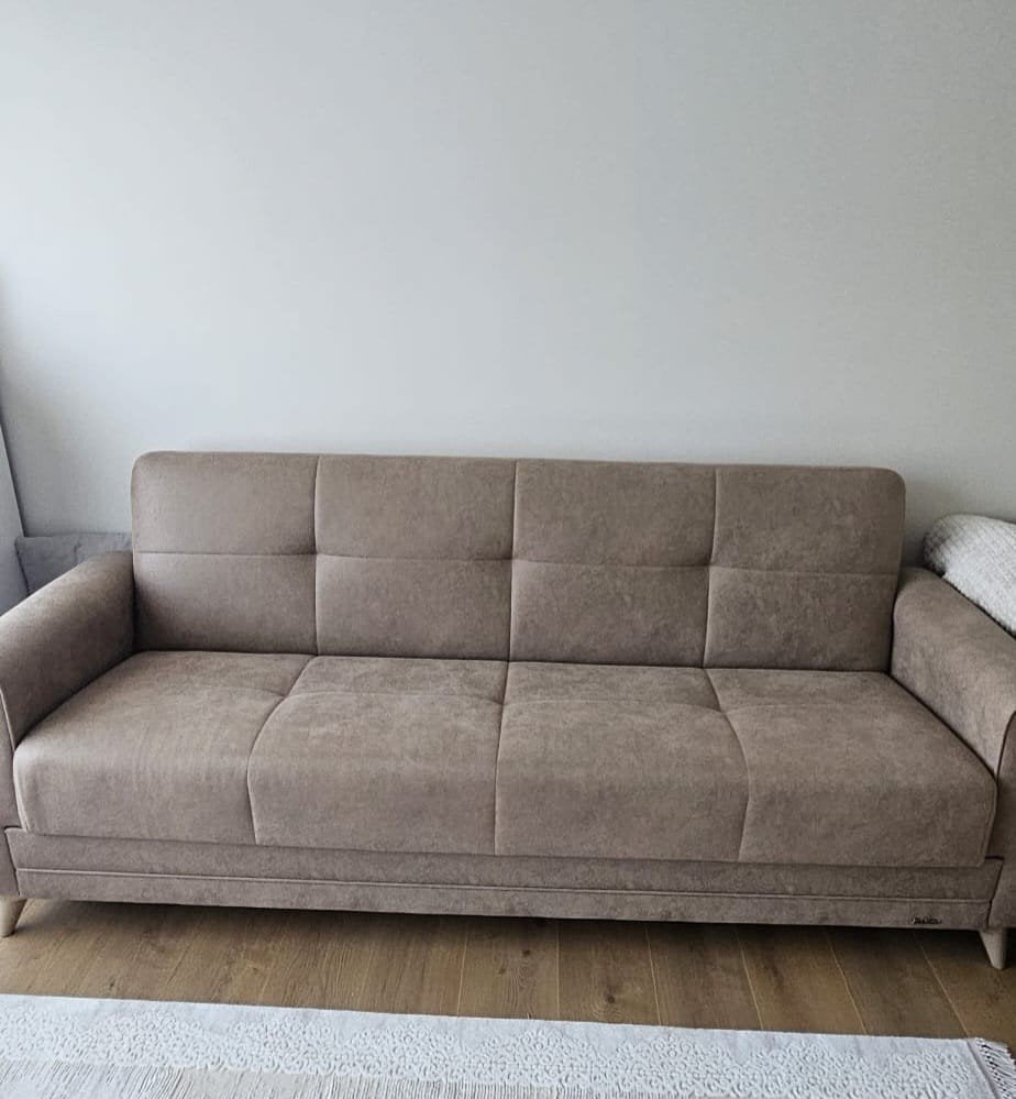 Nieuwe 3-zit zetel nieuwprijs 600 euro, Huis en Inrichting, Zetels | Zetels, Ophalen, Hout, Driepersoons, 75 tot 100 cm