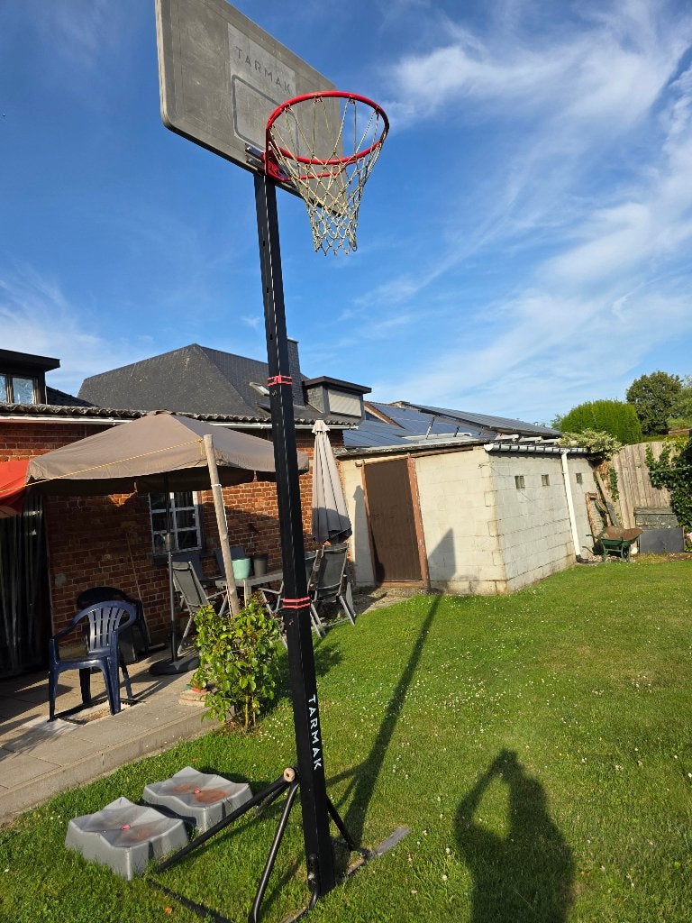 Tarmak verstelbare basketbalpaal, Enlèvement, Utilisé