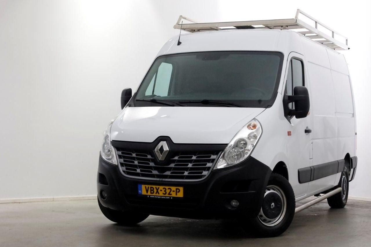 Renault Master T35 2.3 dCi 145pk L2H2 Energy Airco/Navi/Impe, Auto's, Parkeersensor, Renault, Wit, Bedrijf