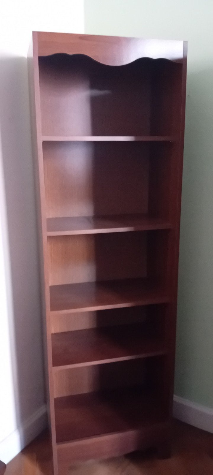Bibliothèque rustique en bois, Maison & Meubles, 25 à 50 cm, Avec tablette(s), Comme neuf, 50 à 100 cm