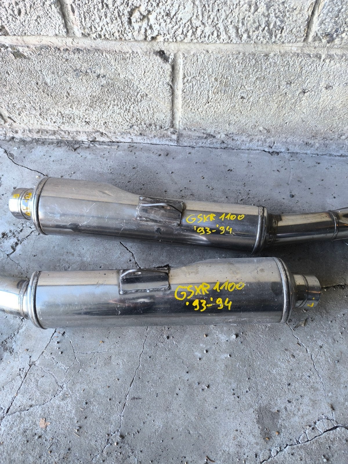 Einddempers Suzuki GSXR 1100 93, 94, Ophalen, Gebruikt