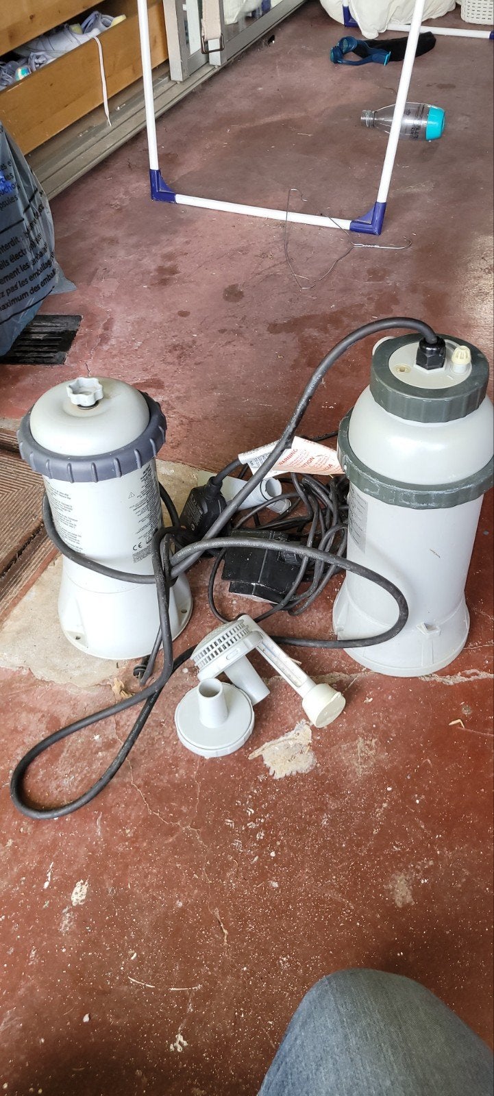 filtre et chauffage ppur piscine Intex, Enlèvement, Utilisé, Filtre