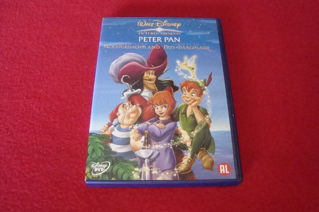 dvd disney peter pan terug naar nooitgedachtland, Ophalen of Verzenden, Tekenfilm
