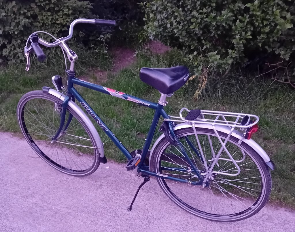 Herenfiets, Fietsen en Brommers, Fietsen | Heren | Herenfietsen, Ophalen, Zo goed als nieuw, Terugtraprem, Giant