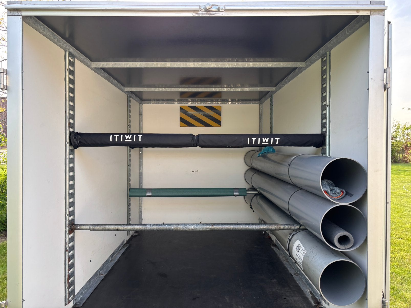 Gesloten trailer - vervoer optimisten ( powertrailer), Auto diversen, Aanhangers en Bagagewagens, Gebruikt, Ophalen