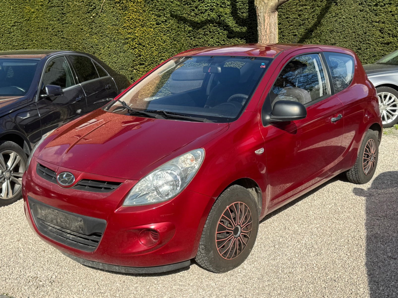 Hyundai i20 1.2i benzine -99000KM*Airco!, Autos, Rouge, Achat, Entreprise, 1250 cm³
