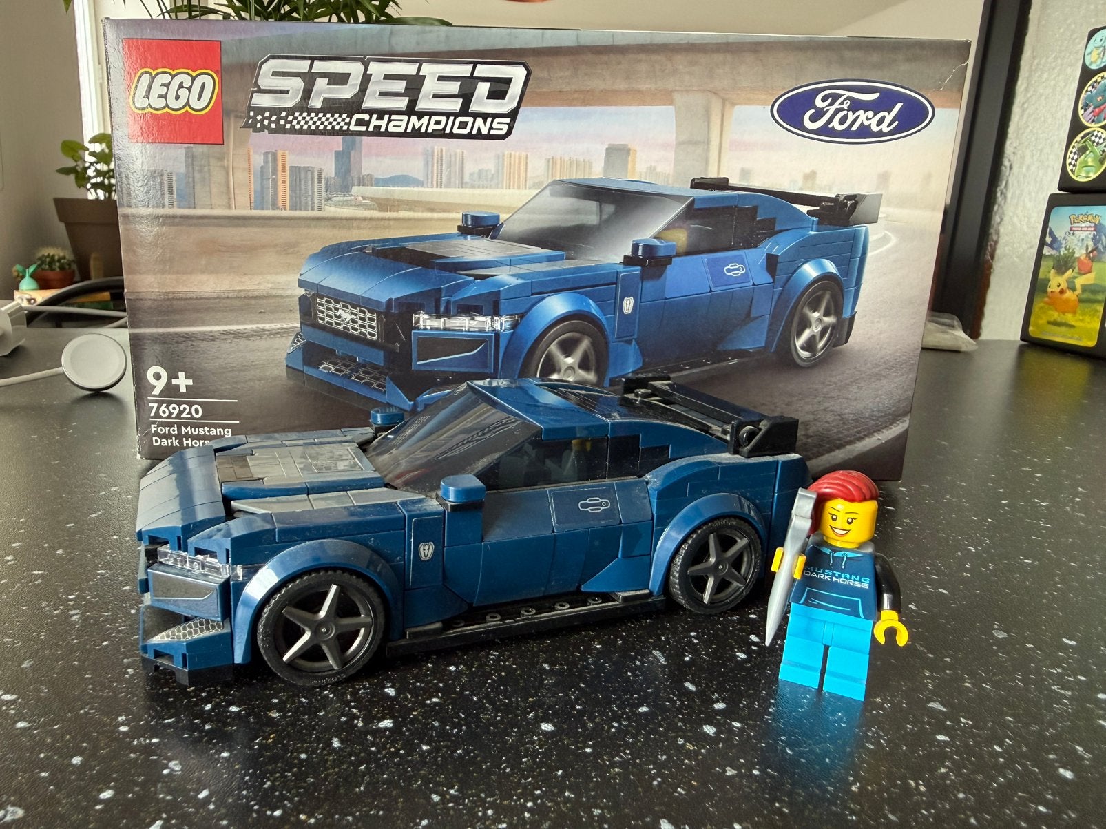 Lego speed champions ford mustang dark horse, Lego, Zo goed als nieuw, Compleet, Complete set
