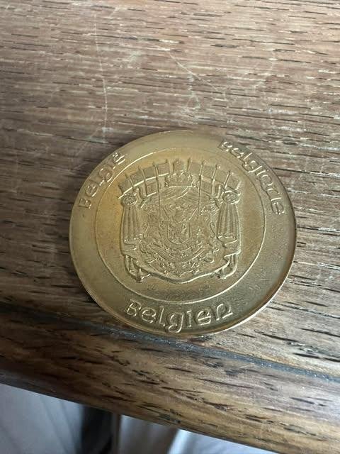herdenings munt 1993 Belgie Albertvs II rex Beggarvm, Postzegels en Munten, Ophalen, Losse munt