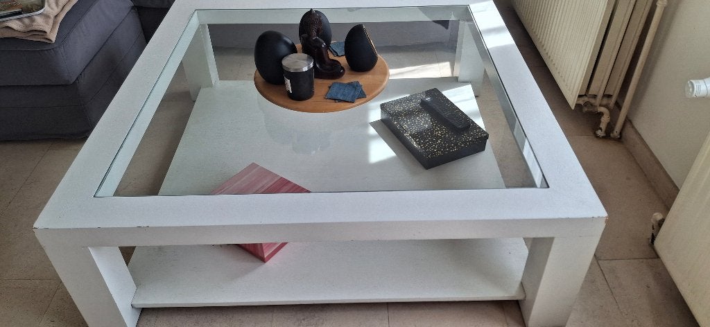 table basse de salon 120cm sur 120cm, Enlèvement
