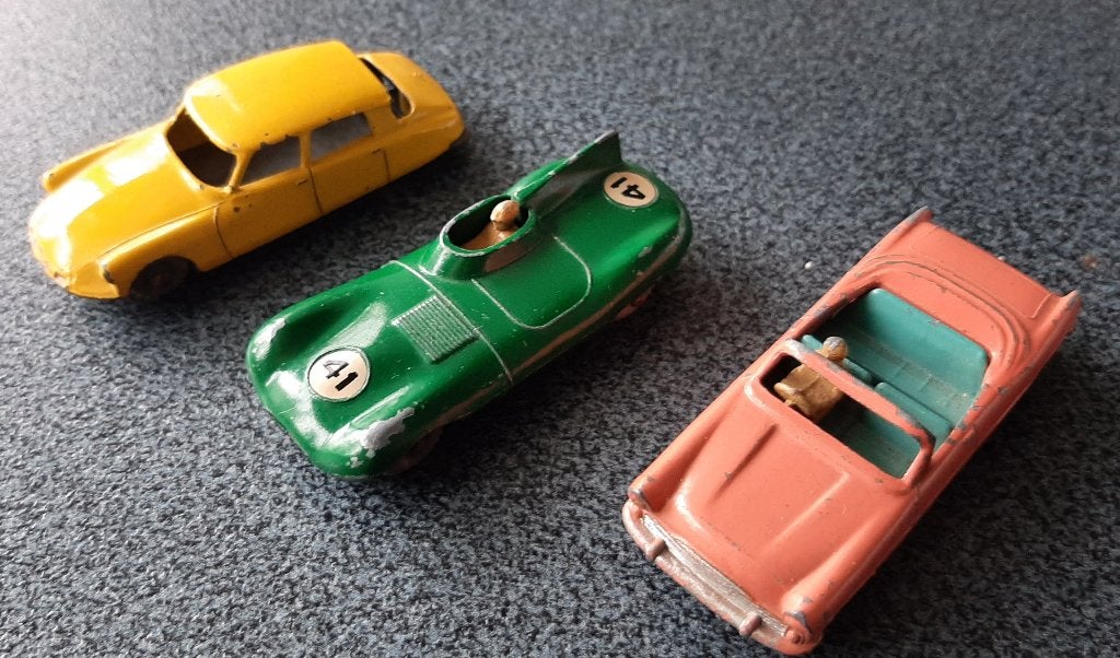 3 Lesney Matchbox - serie 1-75 - Jaguar - Citroën - Ford, Ophalen of Verzenden