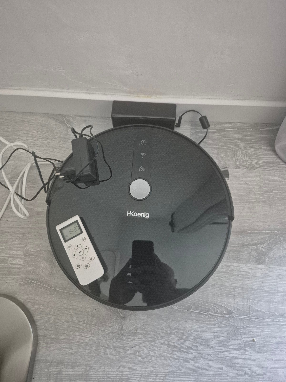 H Koenig Gyro+, Electroménager, Aspirateurs, Convient aux sols durs, Réservoir, Autres marques, Comme neuf