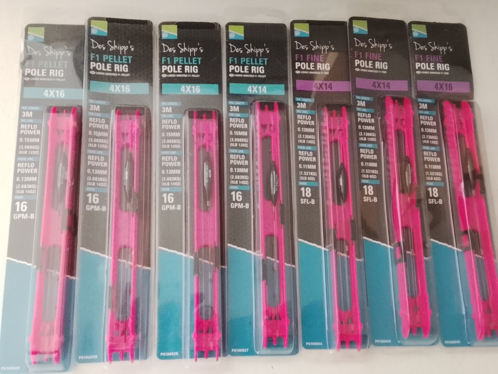 Preston pole rigs, Enlèvement ou Envoi