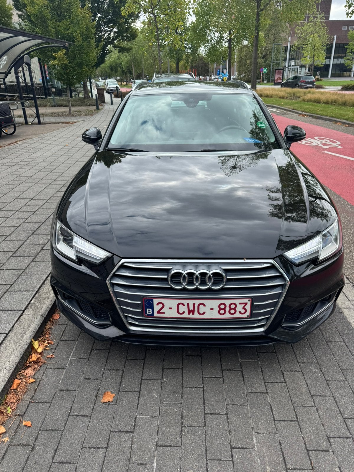 Audi a4 tdi 2.0. 2019 Automaat, Auto's, Electronic Stability Program (ESP), Euro 6, A4, Zwart
