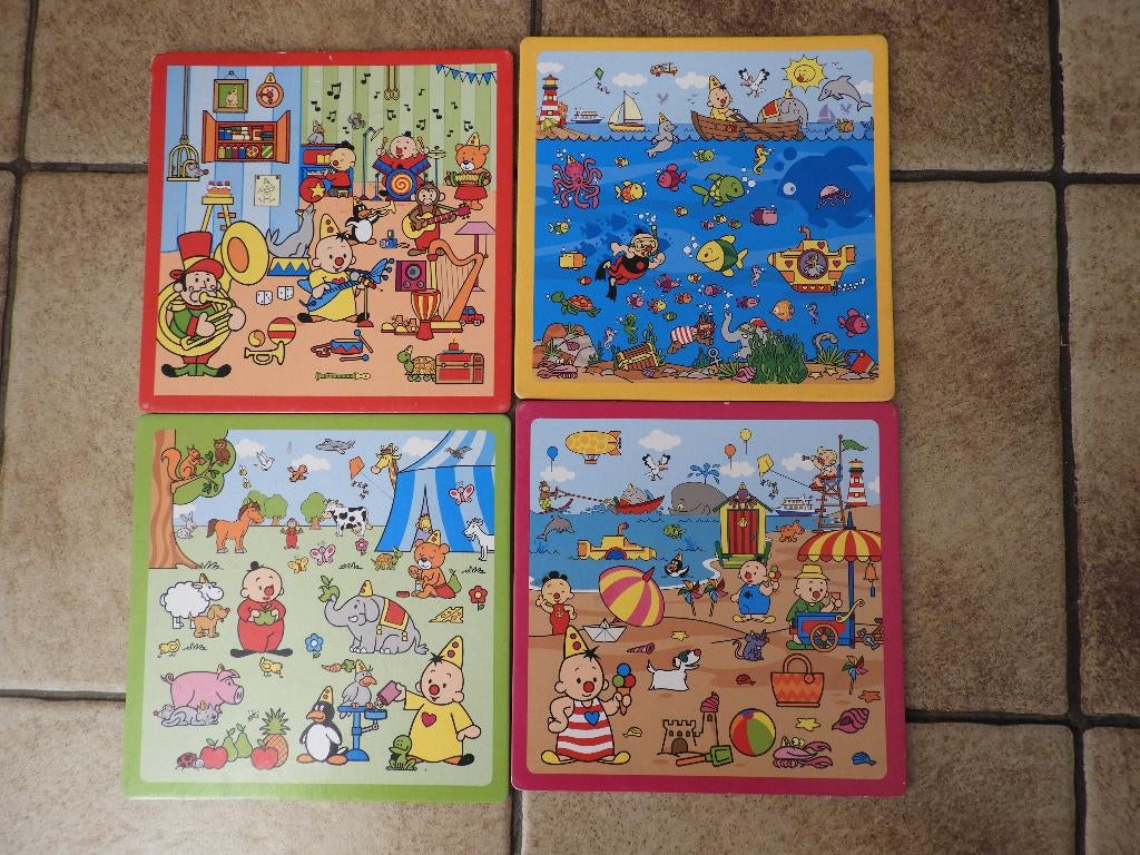 bumba mijn groot zoekspel, Enlèvement ou Envoi, Utilisé, Puzzles