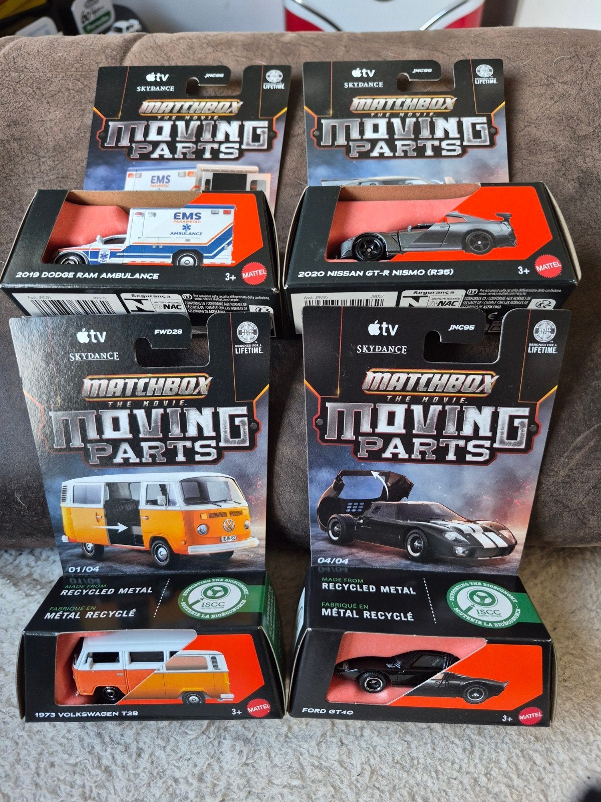 set matchbox moving parts the movie, Ophalen of Verzenden, Nieuw, Auto, Matchbox