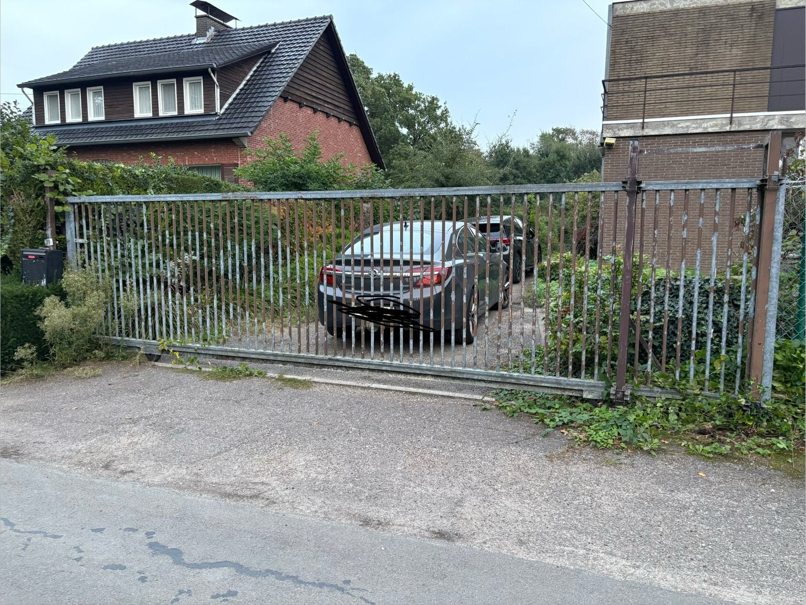 Poort, Tuin en Terras, Ophalen, Gebruikt, IJzer, Met poort