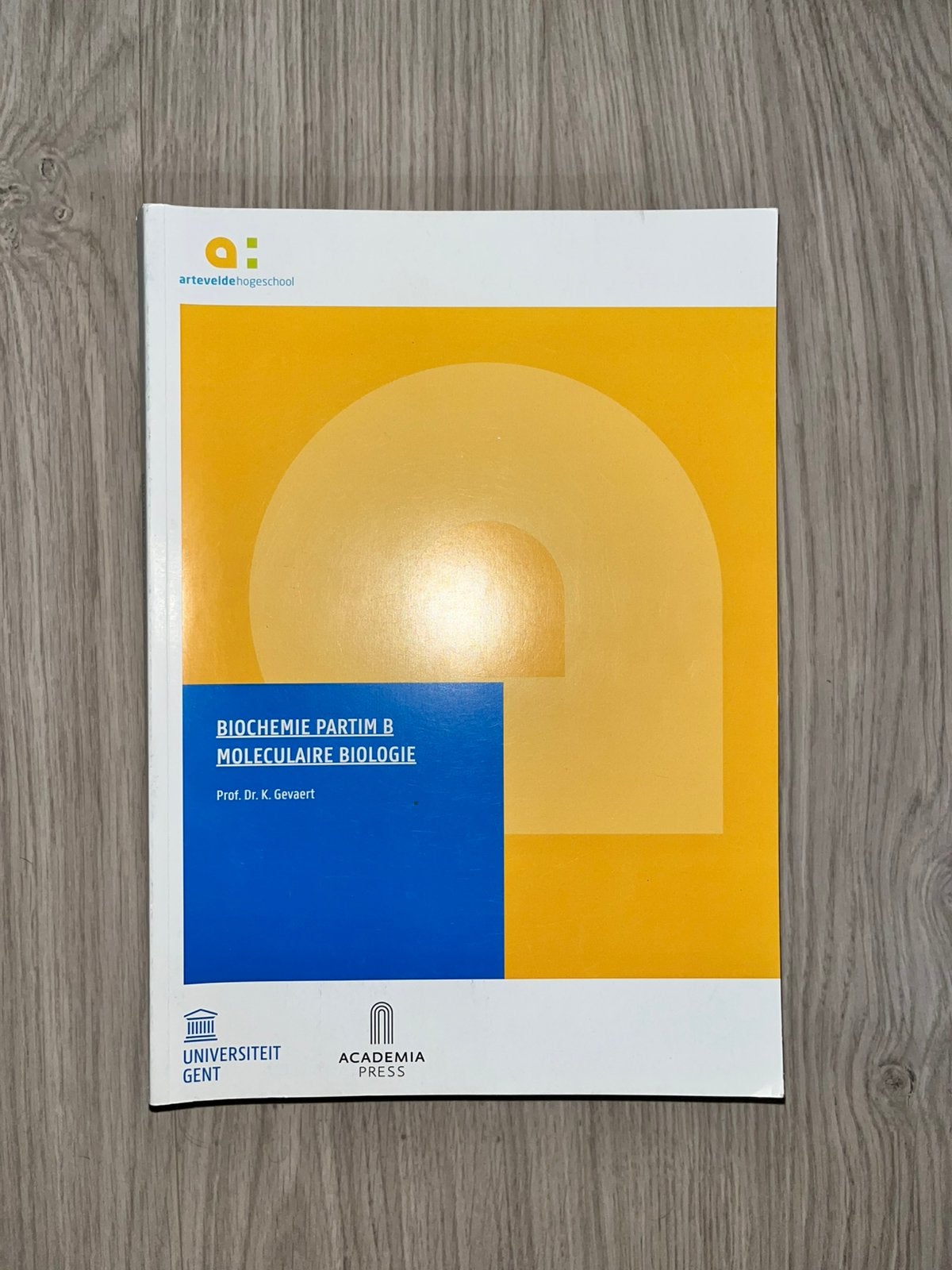 Handboek biochemie UGent (2 partims), Ophalen of Verzenden, Zo goed als nieuw, Hoger Onderwijs